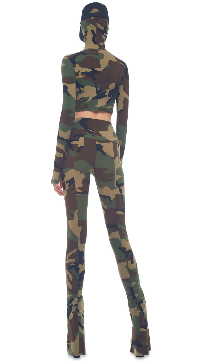 TURTLE SKULL CAP CROP TOP #3