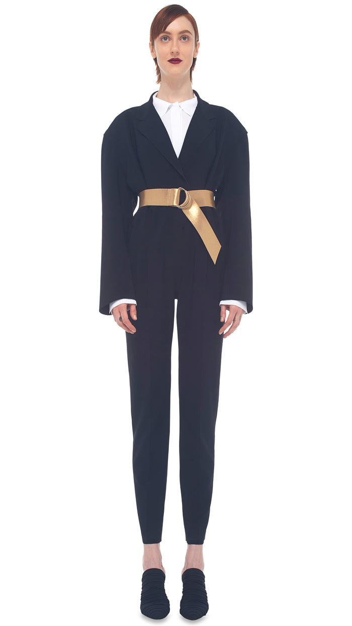 SINGLE BREASTED JUMPSUIT #1