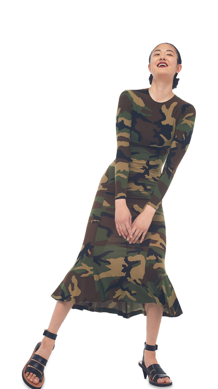 CREW FISHTAIL DRESS #4