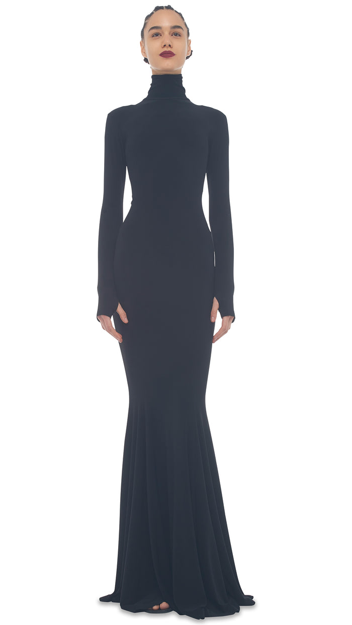 TURTLE X FISHTAIL GOWN #2