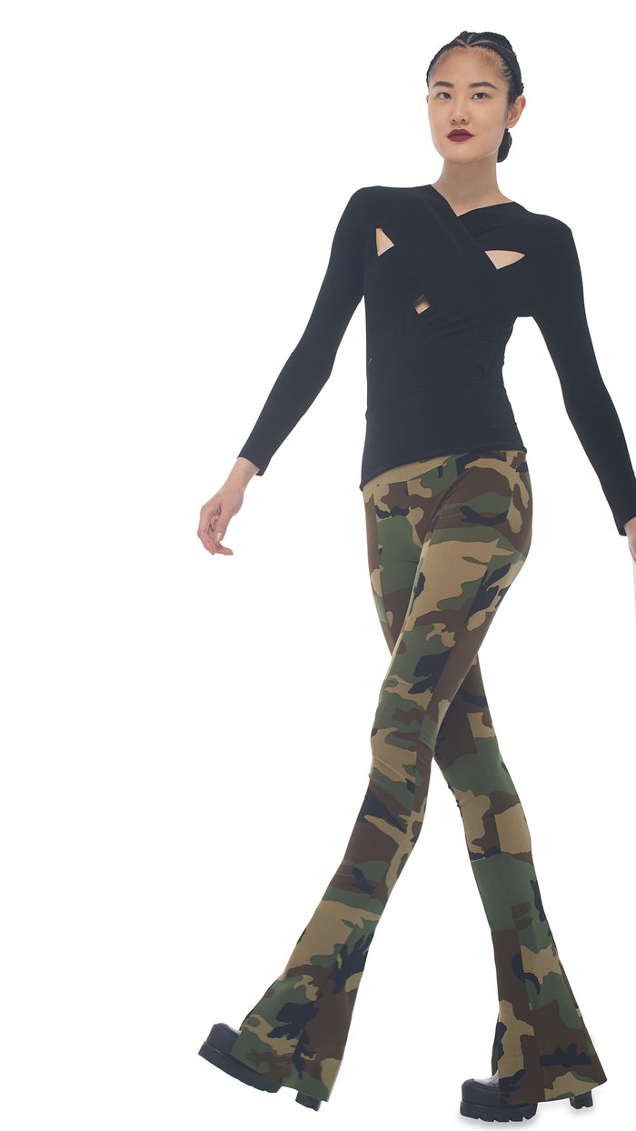 LONG SLEEVE WEAVE TOP #4