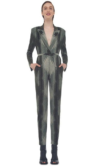 SINGLE BREASTED JUMPSUIT #1 Thumbnail