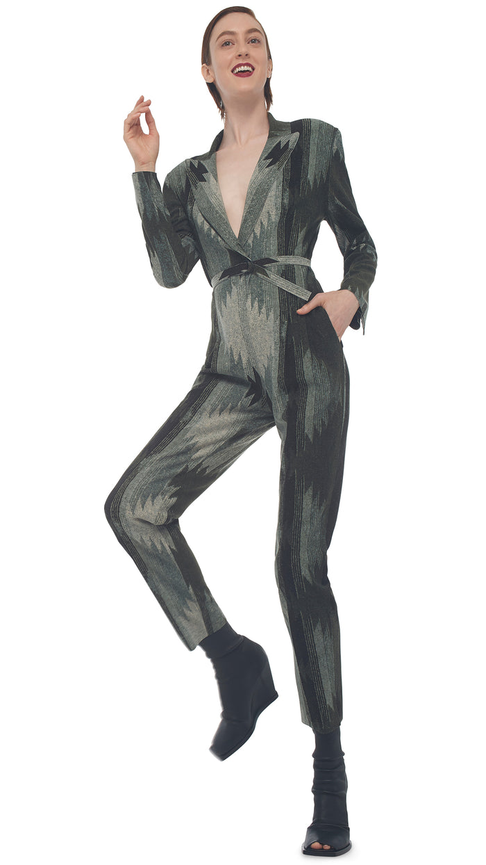 SINGLE BREASTED JUMPSUIT #4