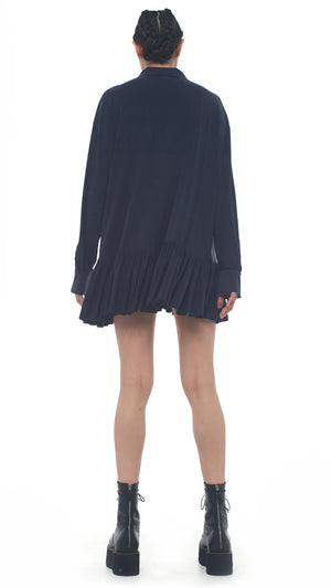 OVERSIZE BF RUFFLE NK SHIRT #3 Thumbnail