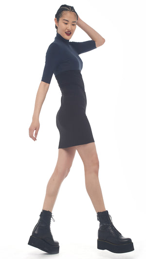 SPLICED SLIM TURTLE DRESS #4 Thumbnail