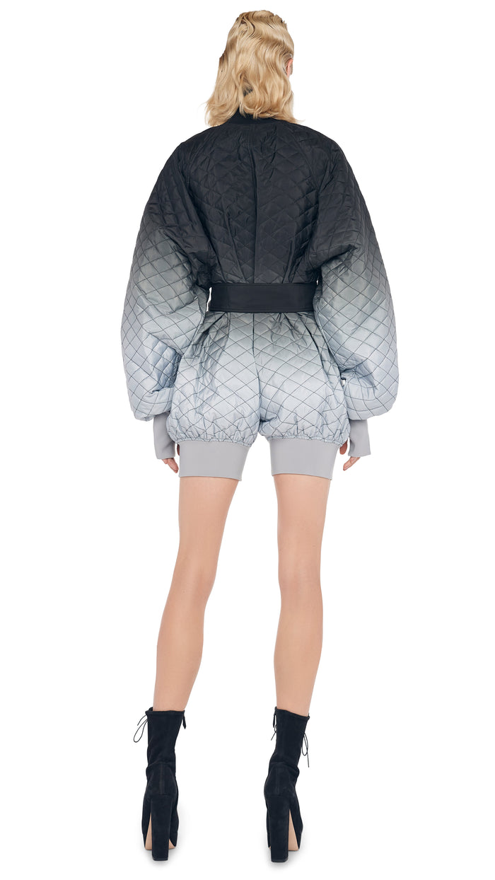 QUILTED BOMBER JUMPSHORT #3