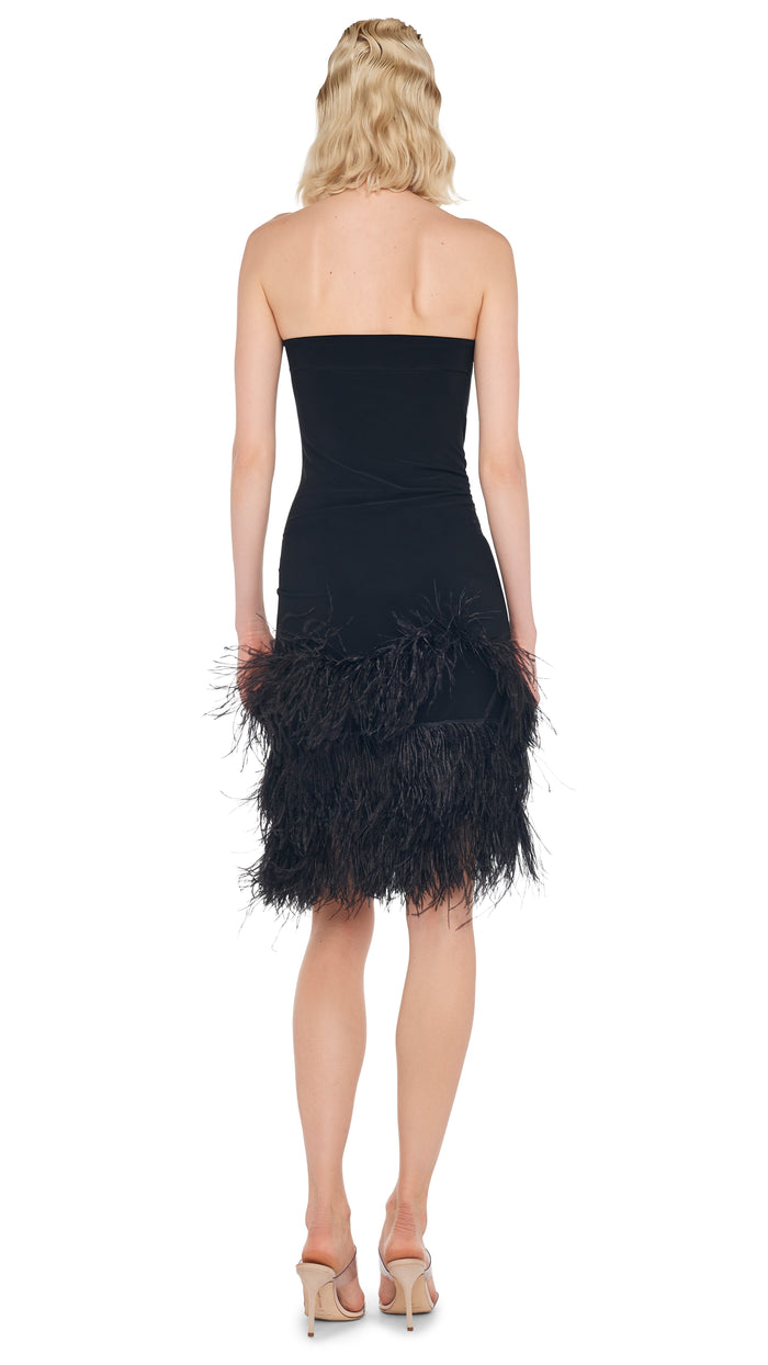 FEATHER ALL IN ONE MINI DRESS #3
