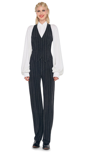 TAPERED PLEATED TROUSER #1 Thumbnail
