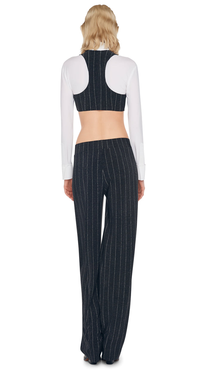 LOW RISE PLEATED TROUSER #3