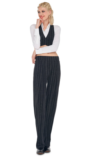 LOW RISE PLEATED TROUSER #5 Thumbnail