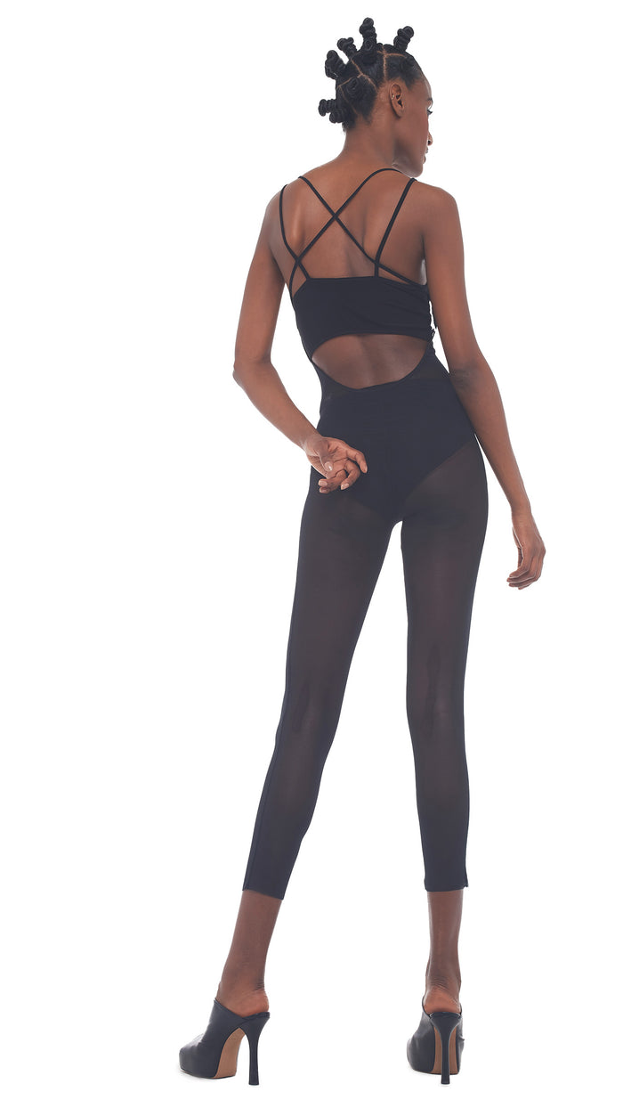 LOW BACK FARA SLIP CATSUIT