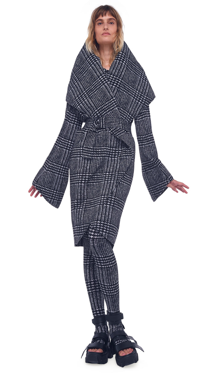 BONDED SHAWL COLLAR COAT #1