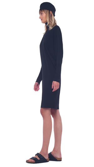 TURTLE DOLMAN DRESS TO KNEE #2 Thumbnail