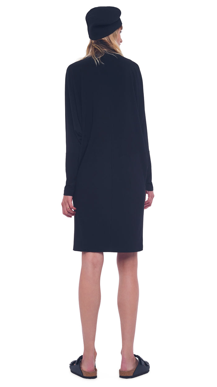 TURTLE DOLMAN DRESS TO KNEE #3
