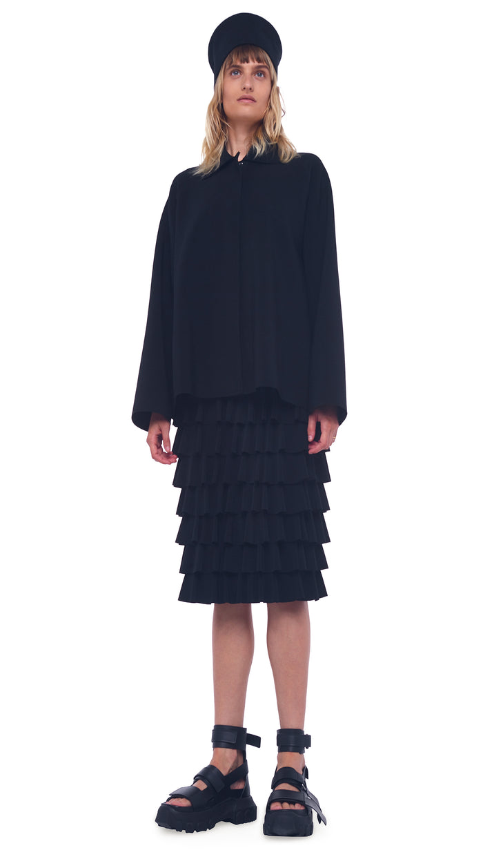 RUFFLE SKIRT TO THE KNEE #7