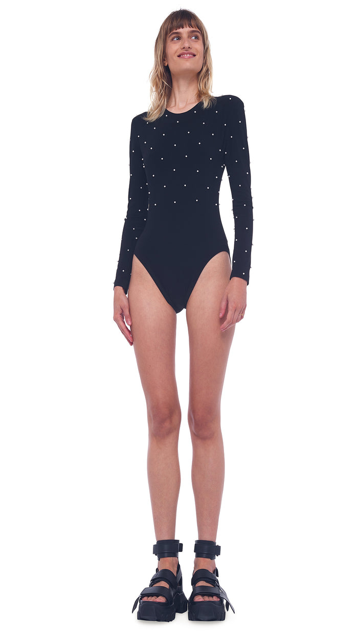 PEARL CREW BODYSUIT #1