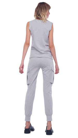 SLEEVELESS U NECK TANK #4 Thumbnail