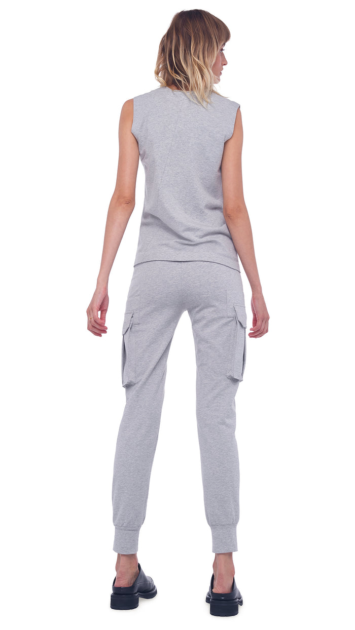 SLEEVELESS U NECK TANK #4