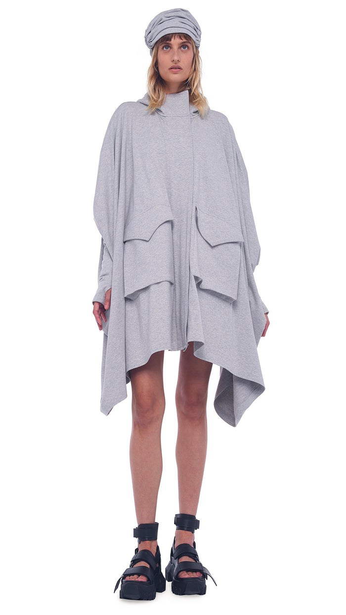 HOODED PONCHO #1