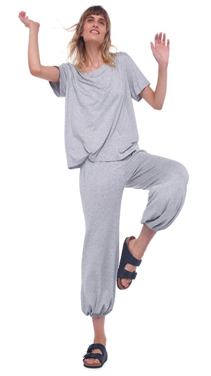 SHORT SLEEVE BOXY TOP #5 Thumbnail