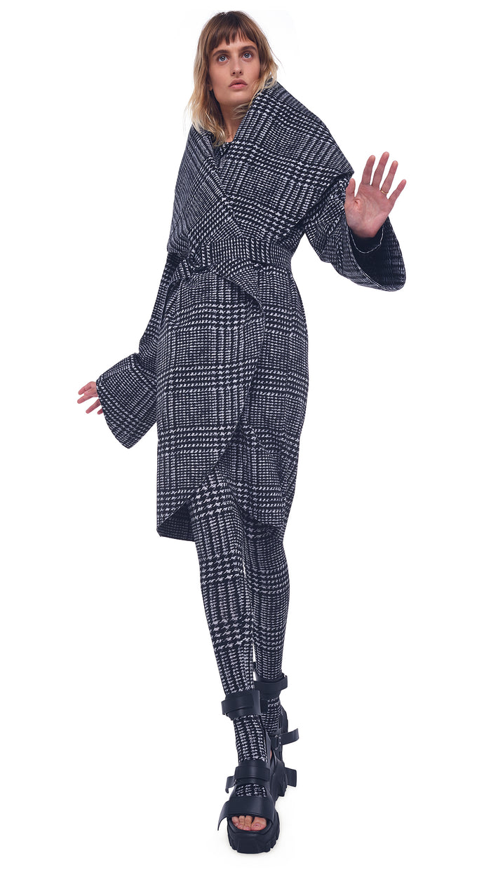 BONDED SHAWL COLLAR COAT #6