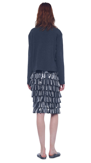 RUFFLE SKIRT TO THE KNEE #3 Thumbnail