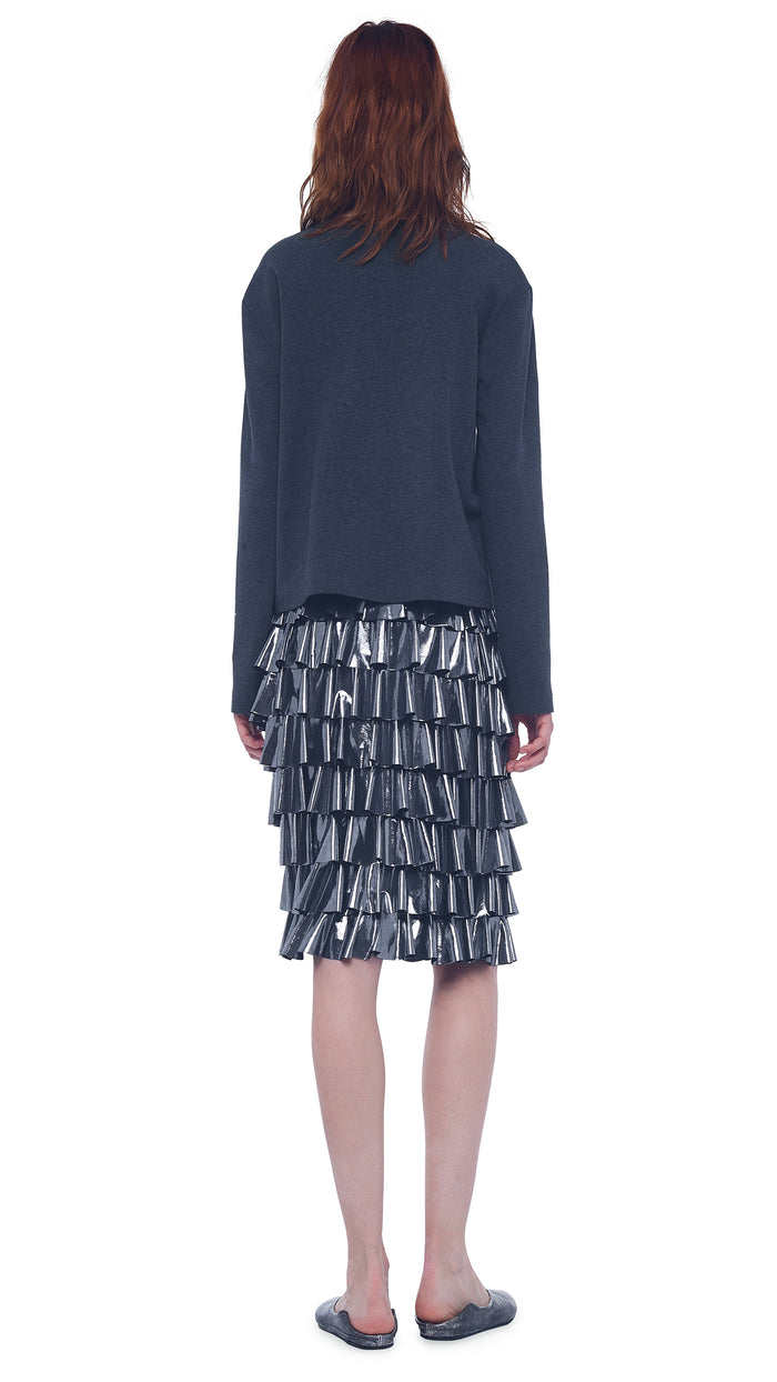 RUFFLE SKIRT TO THE KNEE #3