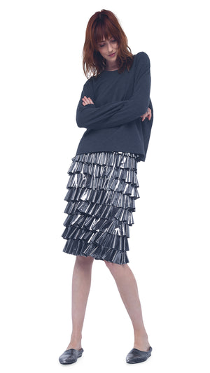 RUFFLE SKIRT TO THE KNEE #5 Thumbnail