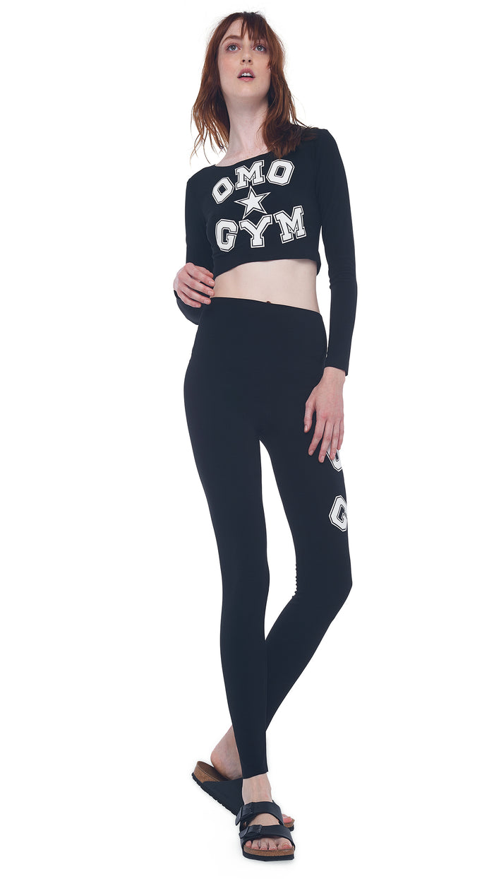 OMO LONG SLEEVE CROP TOP #4