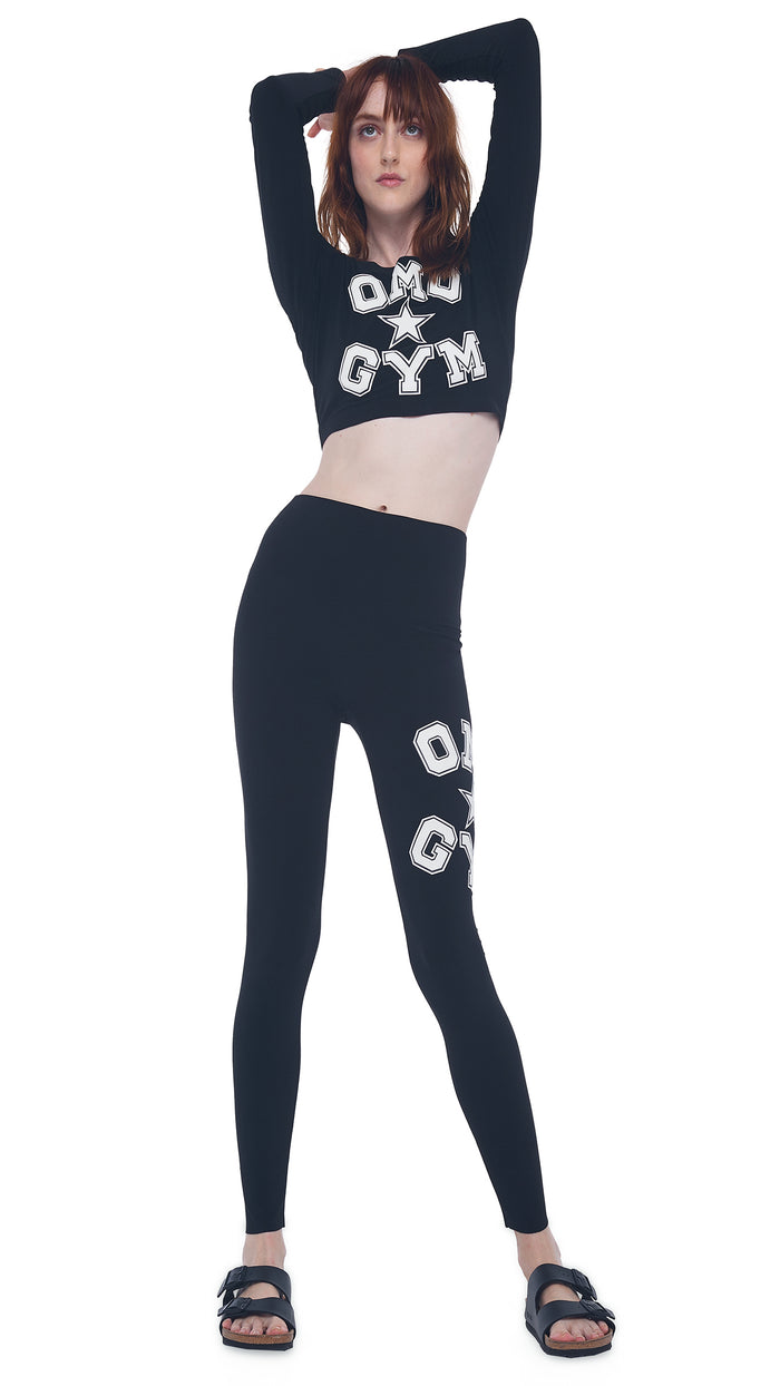 OMO LONG SLEEVE CROP TOP #5