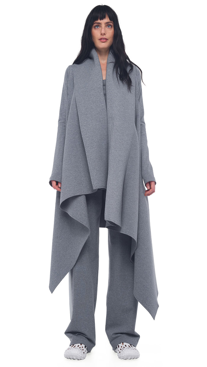 UNEVEN BLANKET COAT #1