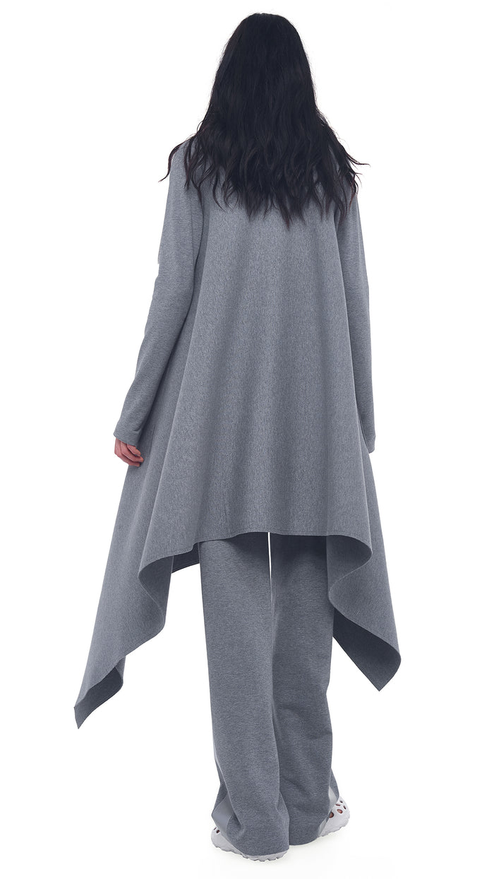 UNEVEN BLANKET COAT #3