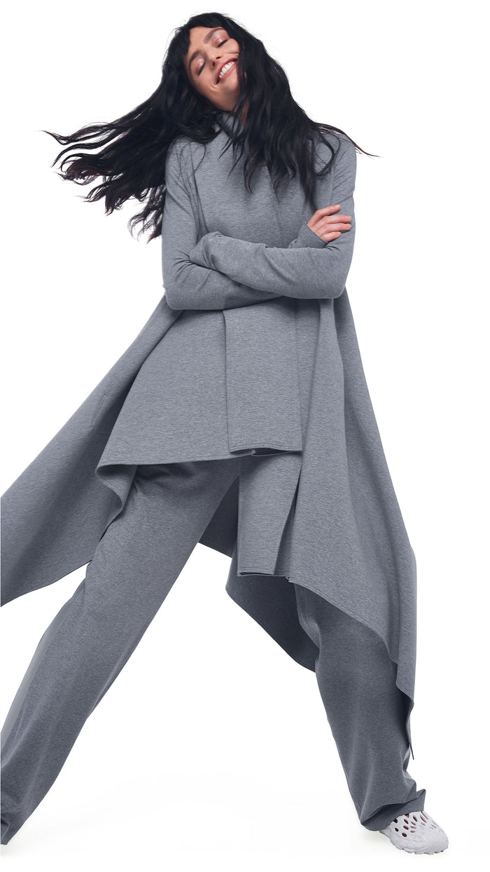 UNEVEN BLANKET COAT #7