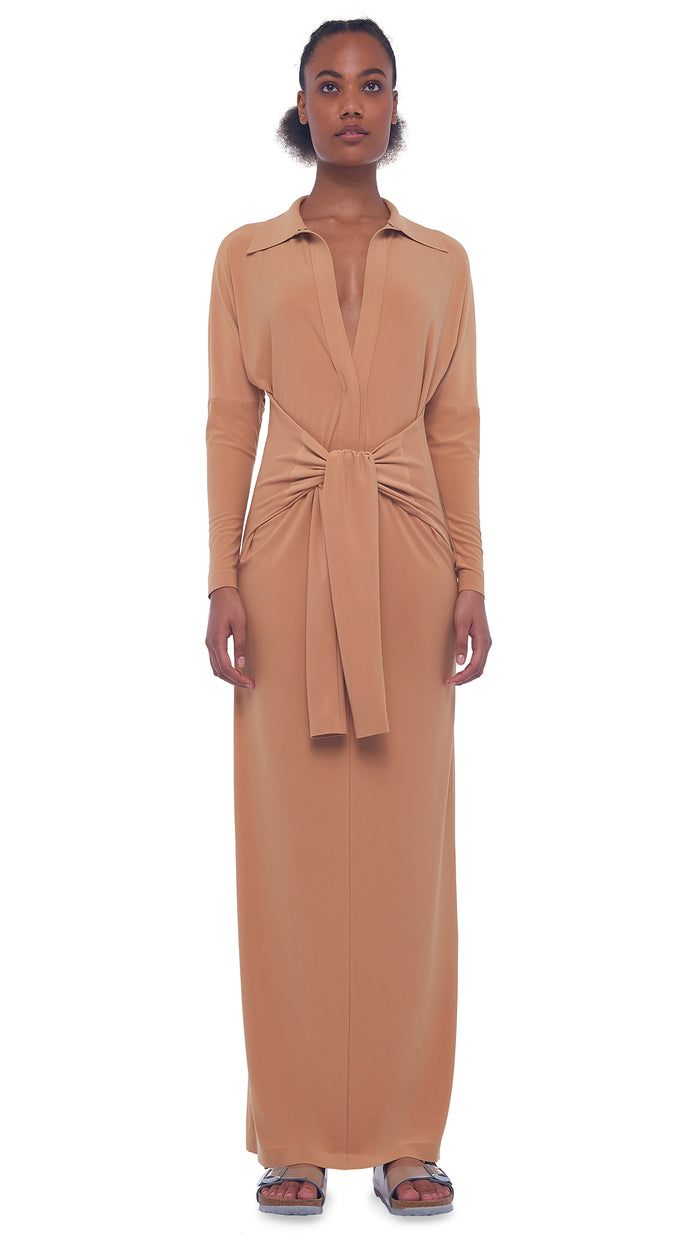 TY FRONT NK SHIRT DRESS #1