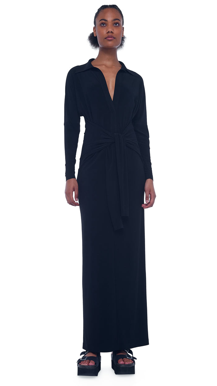 TY FRONT NK SHIRT DRESS #1