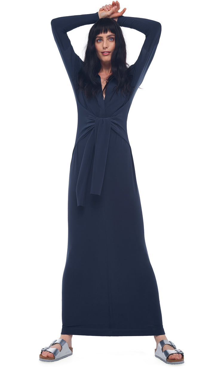 TY FRONT NK SHIRT DRESS #4