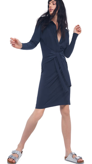 TY FRONT NK SHIRT DRESS #6 Thumbnail