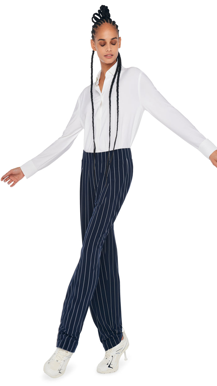 LOW RISE PLEATED TROUSER #11