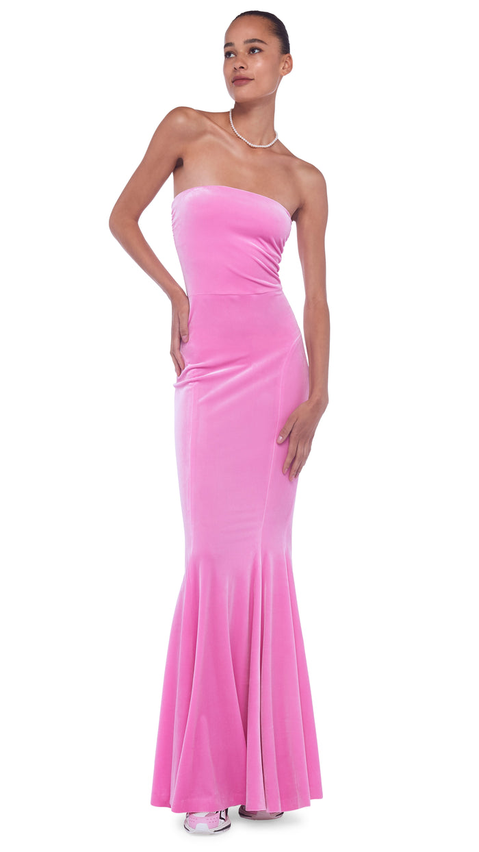 STRAPLESS FISHTAIL GOWN #4