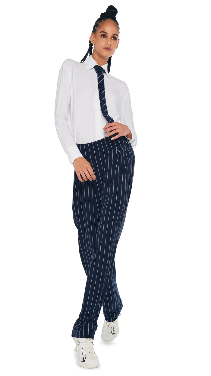 LOW RISE PLEATED TROUSER #5