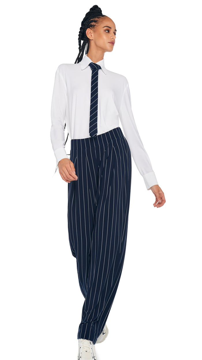 LOW RISE PLEATED TROUSER #6