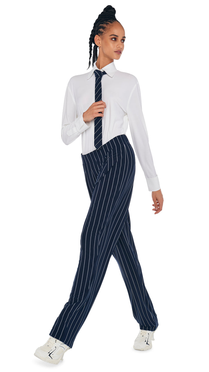 LOW RISE PLEATED TROUSER #7