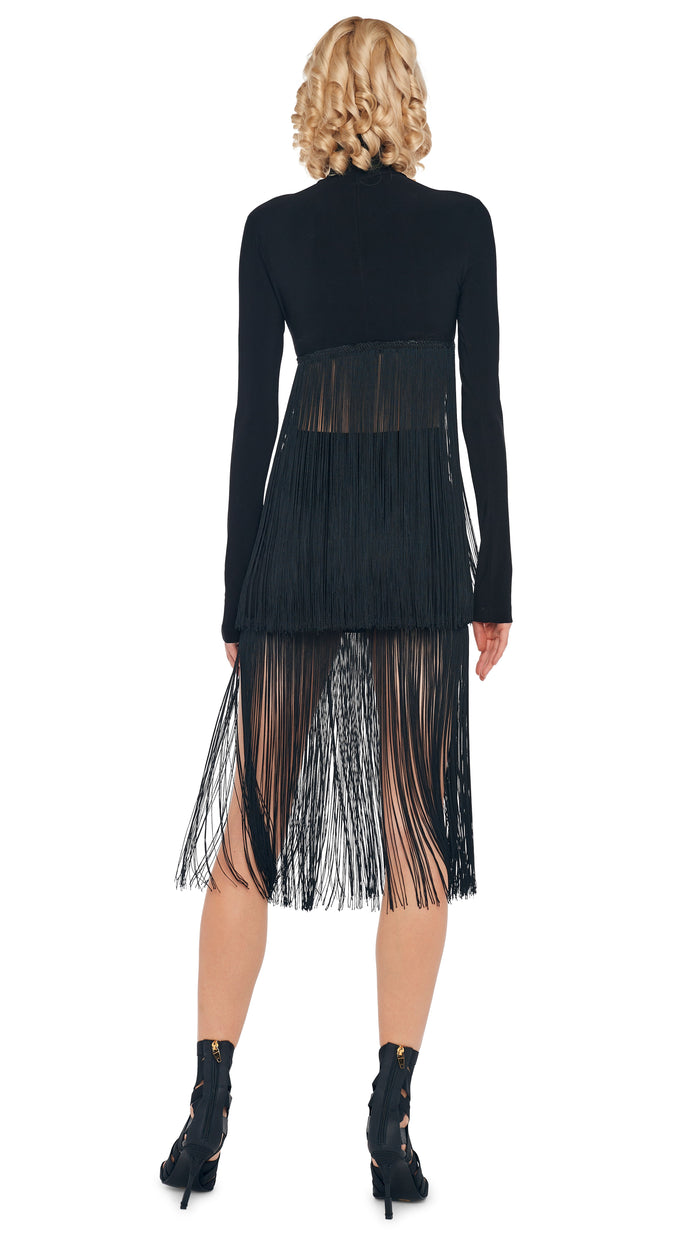 18" FRINGE CROPPED TURTLE TOP #3