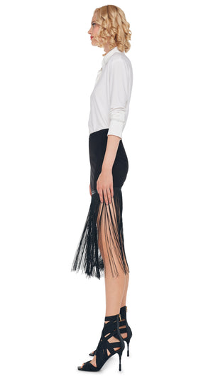 18" FRINGE MINI SKIRT #17 Thumbnail