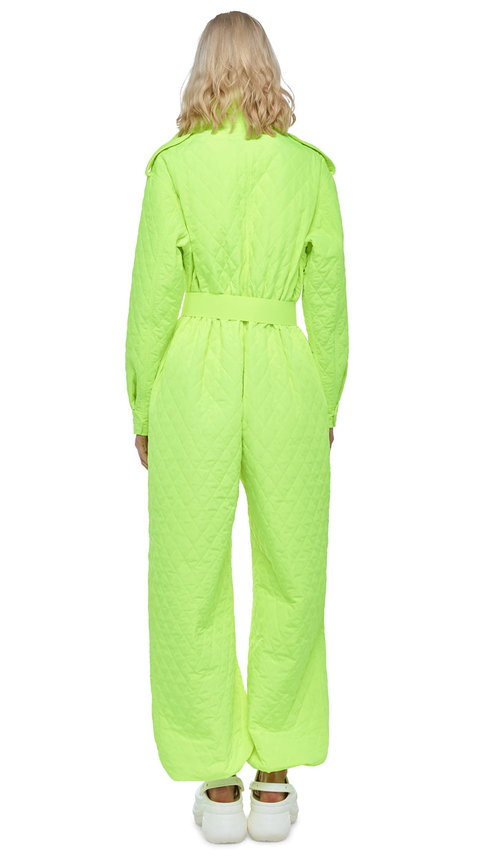 QUILTED OS CARGO JUMPSUIT #3
