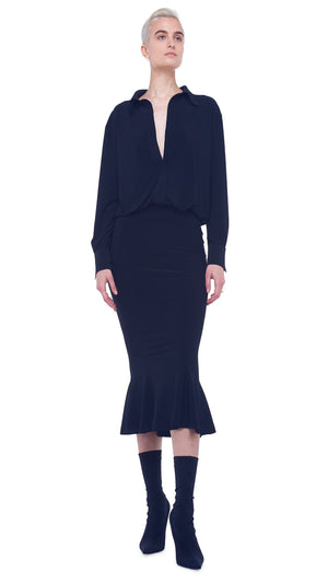 BF NK SHIRT FISHTAIL DRESS #1 Thumbnail