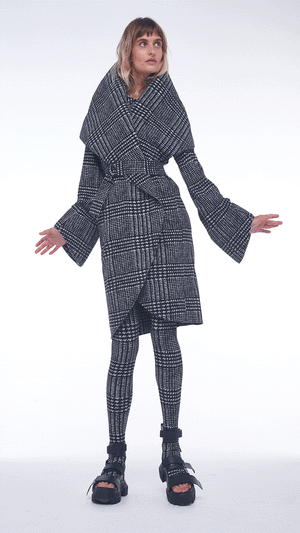 BONDED SHAWL COLLAR COAT #12 Thumbnail