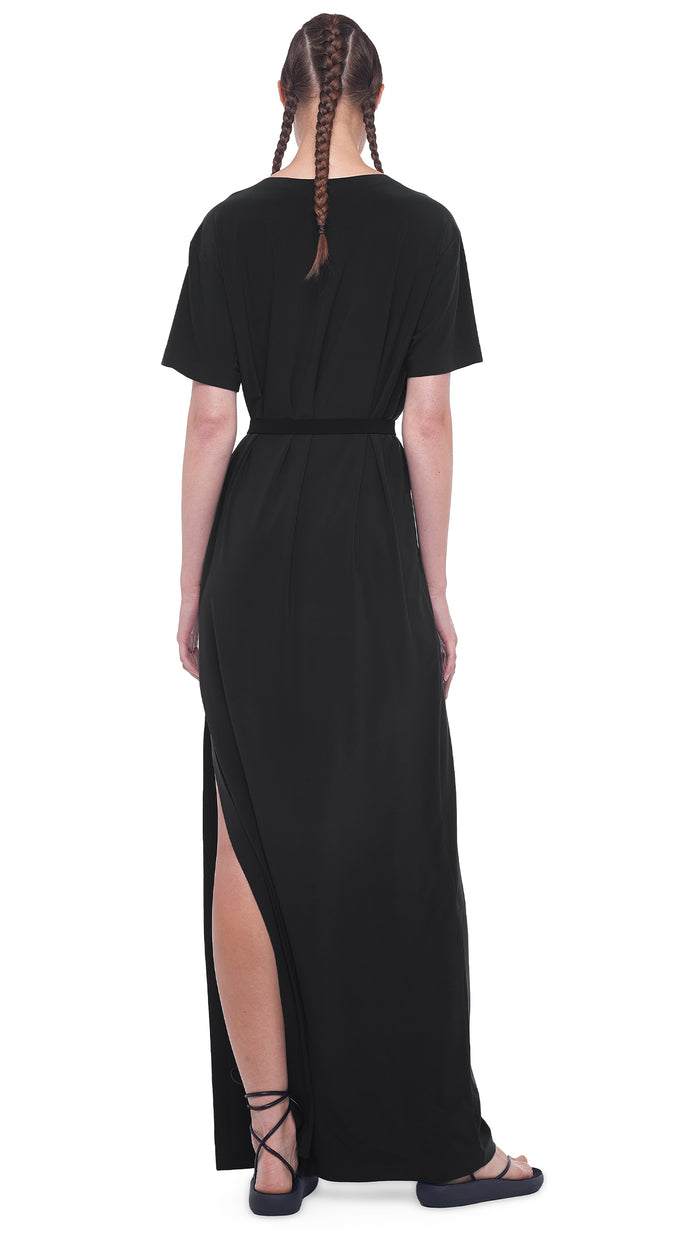 BOXY GOWN WITH SIDE SLIT #3