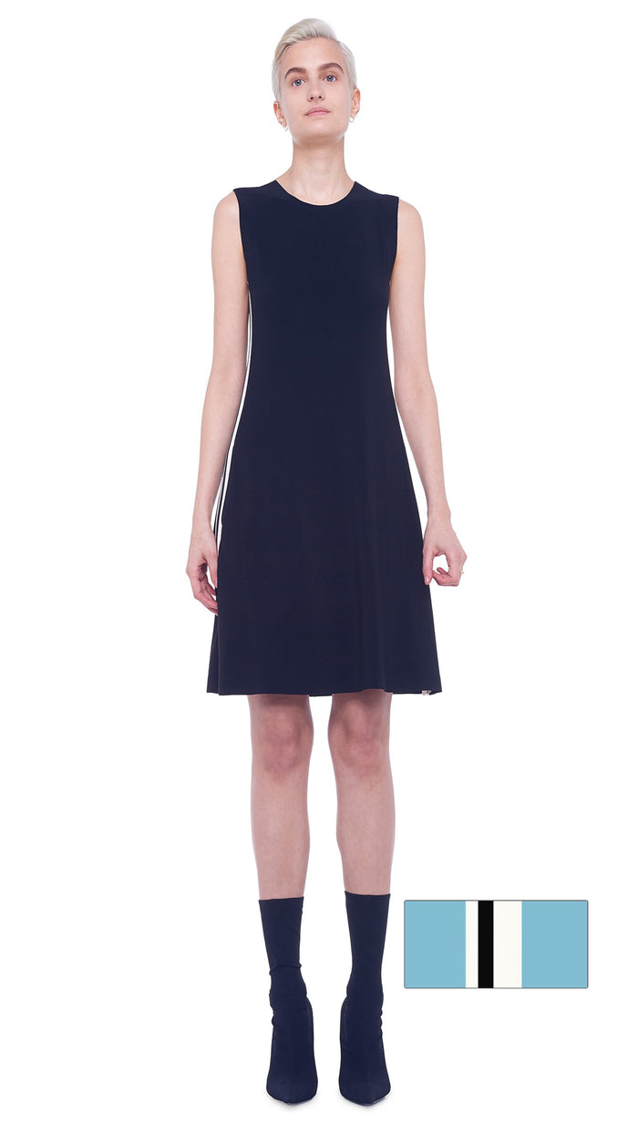 SLEEVELESS SWING DRESS #1