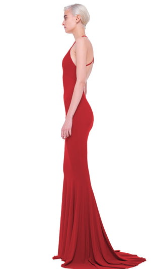 LOW BACK FISHTAIL GOWN #2 Thumbnail